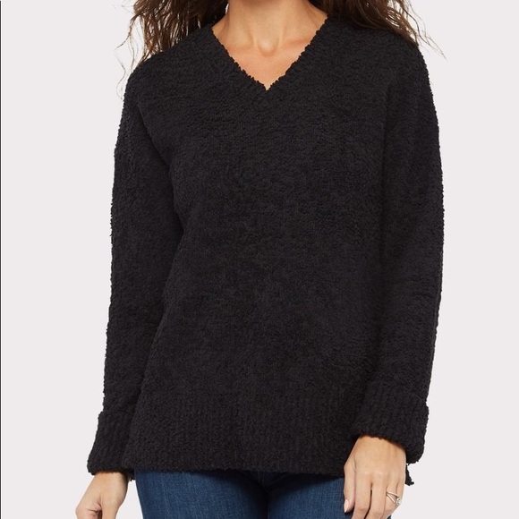 Sanctuary Sweaters - Sanctuary cozy teddy black sweater